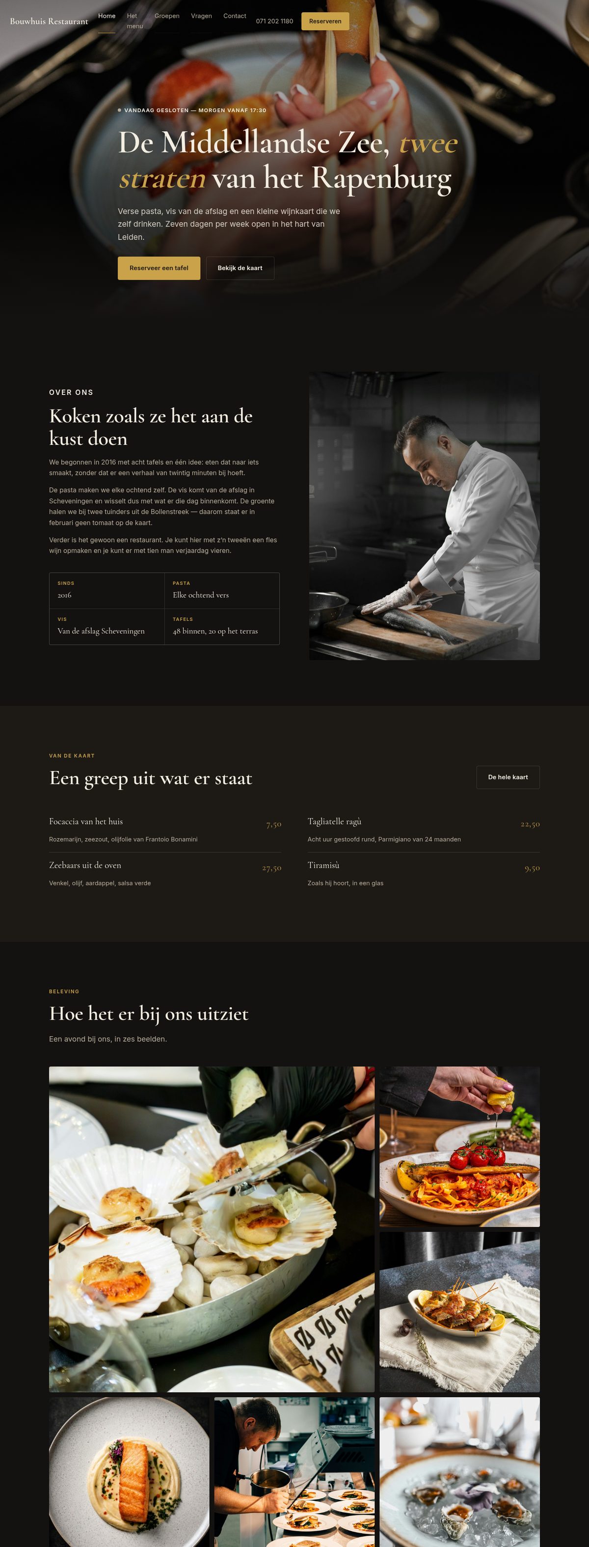 Een website van Bouwhuis Media, van boven tot onder