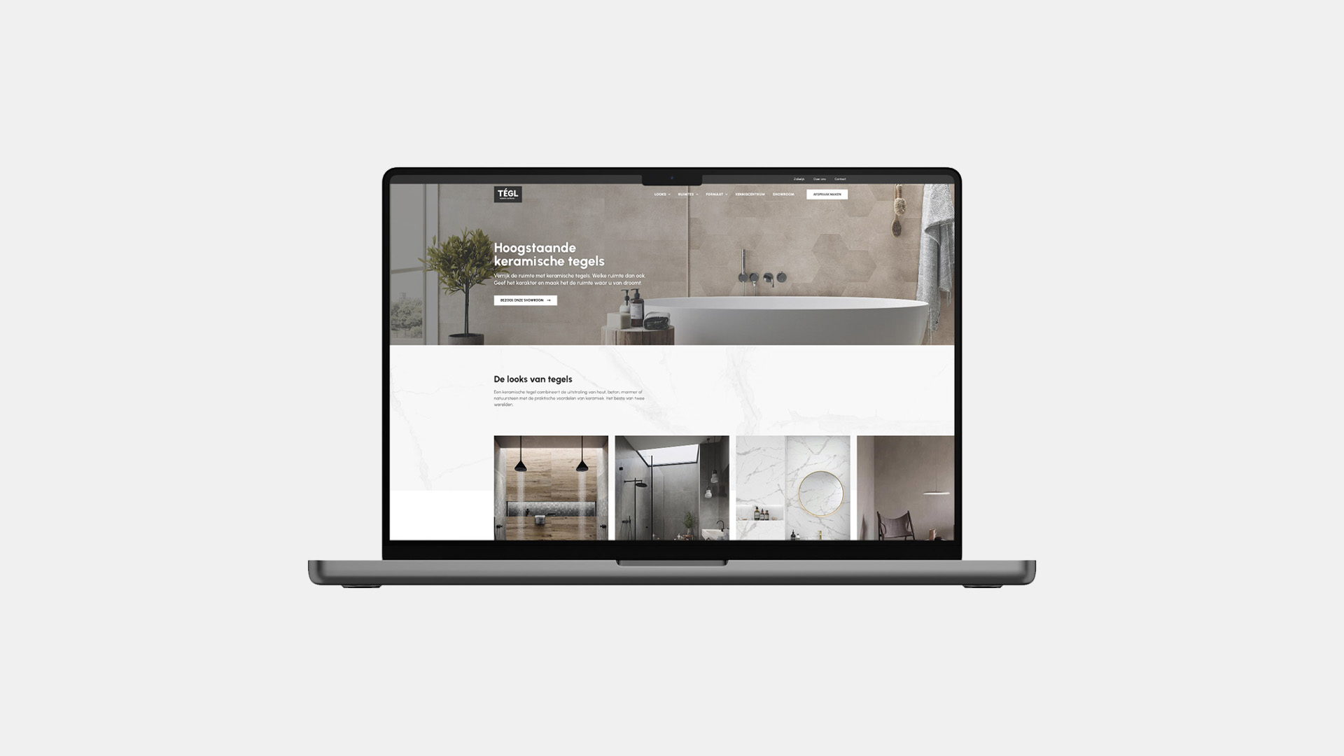Stagiair marketing aan het werk